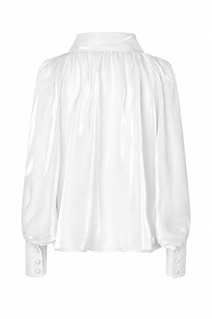 Cras Topper Jackie bluse - hvit