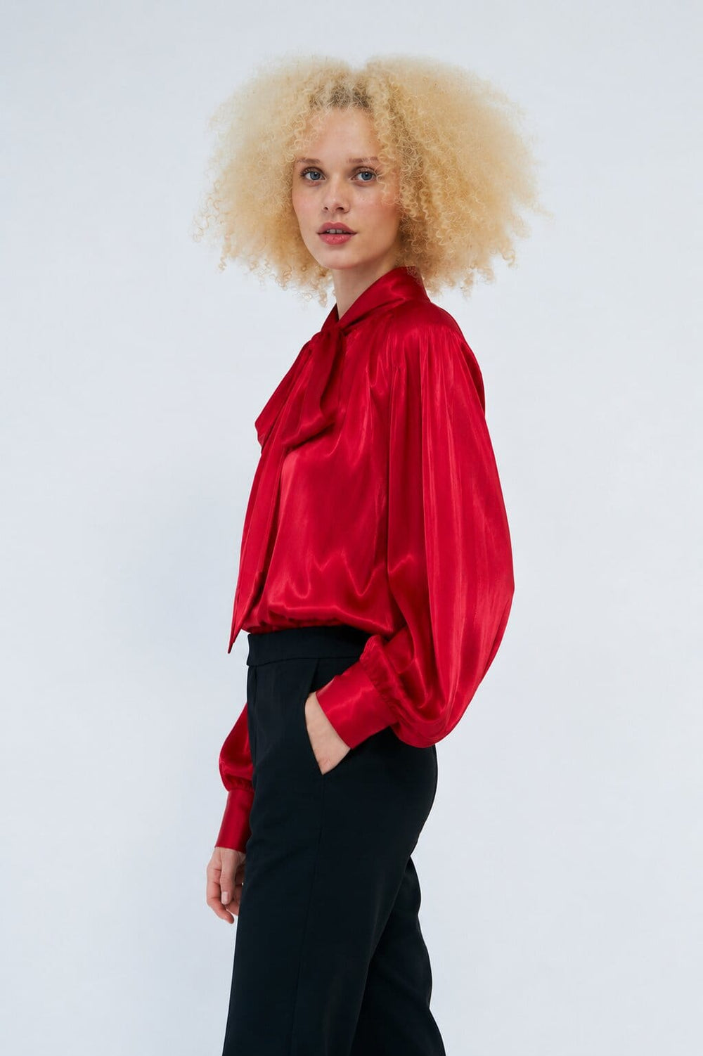 Cras Topper Jackie bluse - rød
