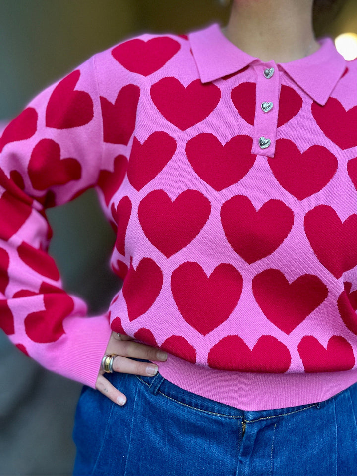 Cras Topper Lovemy genser - rosa