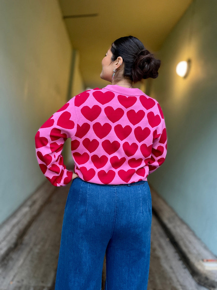 Cras Topper Lovemy genser - rosa