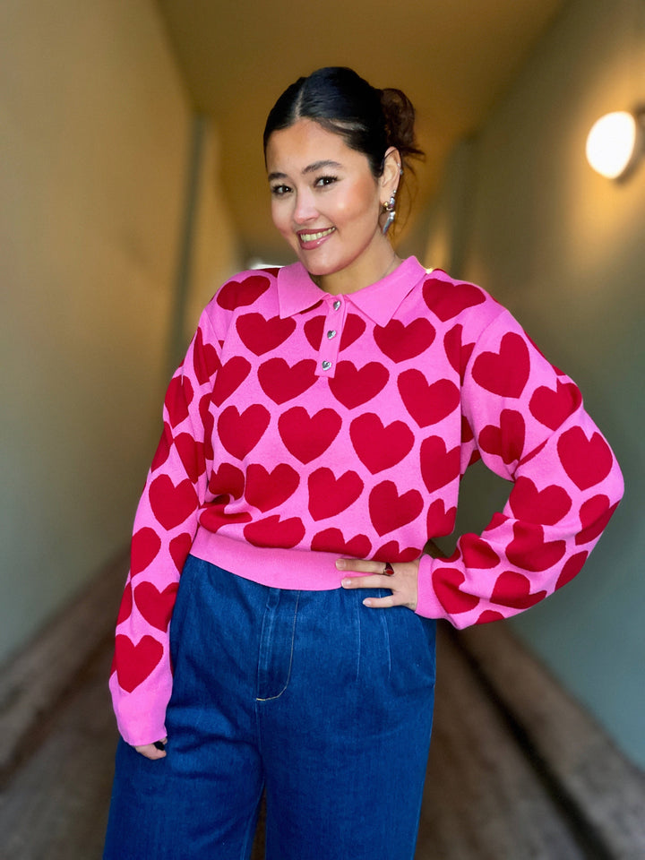 Cras Topper Lovemy genser - rosa