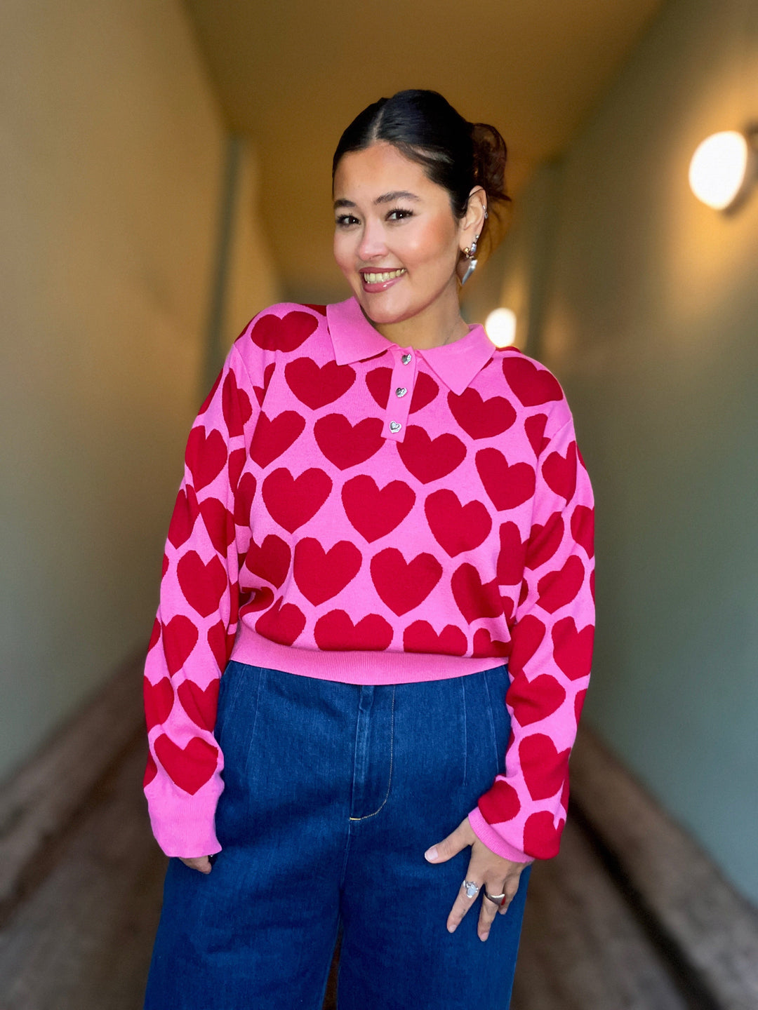 Cras Topper Lovemy genser - rosa