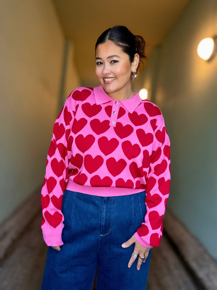 Cras Topper Lovemy genser - rosa