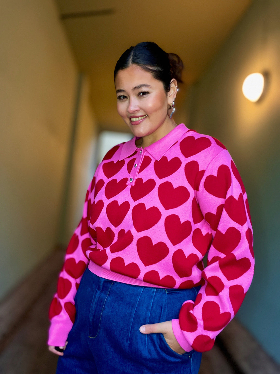 Cras Topper Lovemy genser - rosa