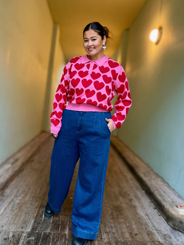 Cras Topper Lovemy genser - rosa