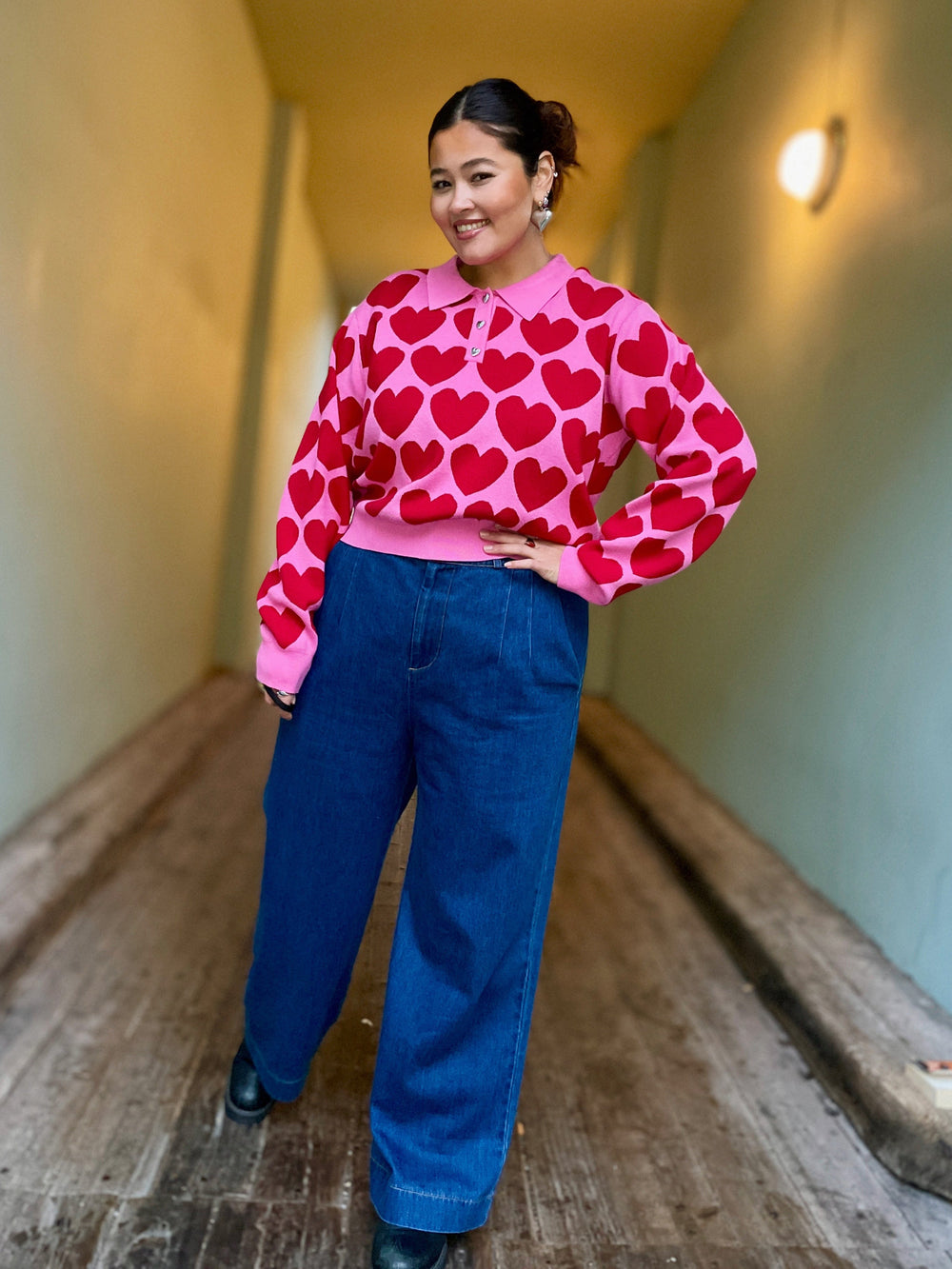 Cras Topper Lovemy genser - rosa