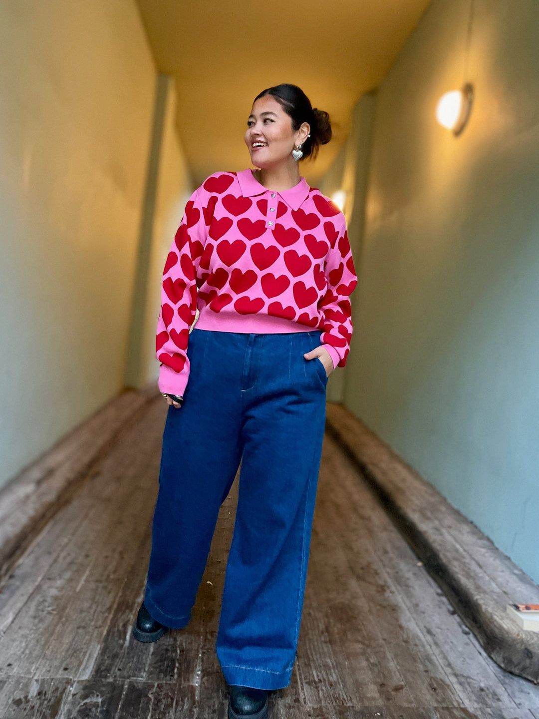 Cras Topper Lovemy genser - rosa