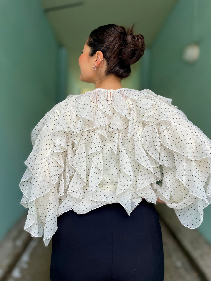 Cras Topper Rya bluse - ivory