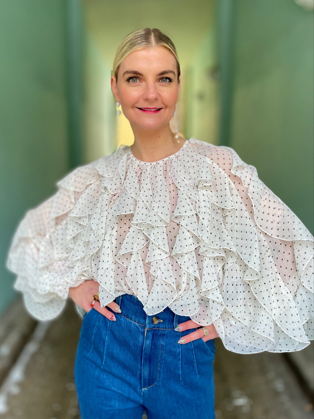 Cras Topper Rya bluse - ivory