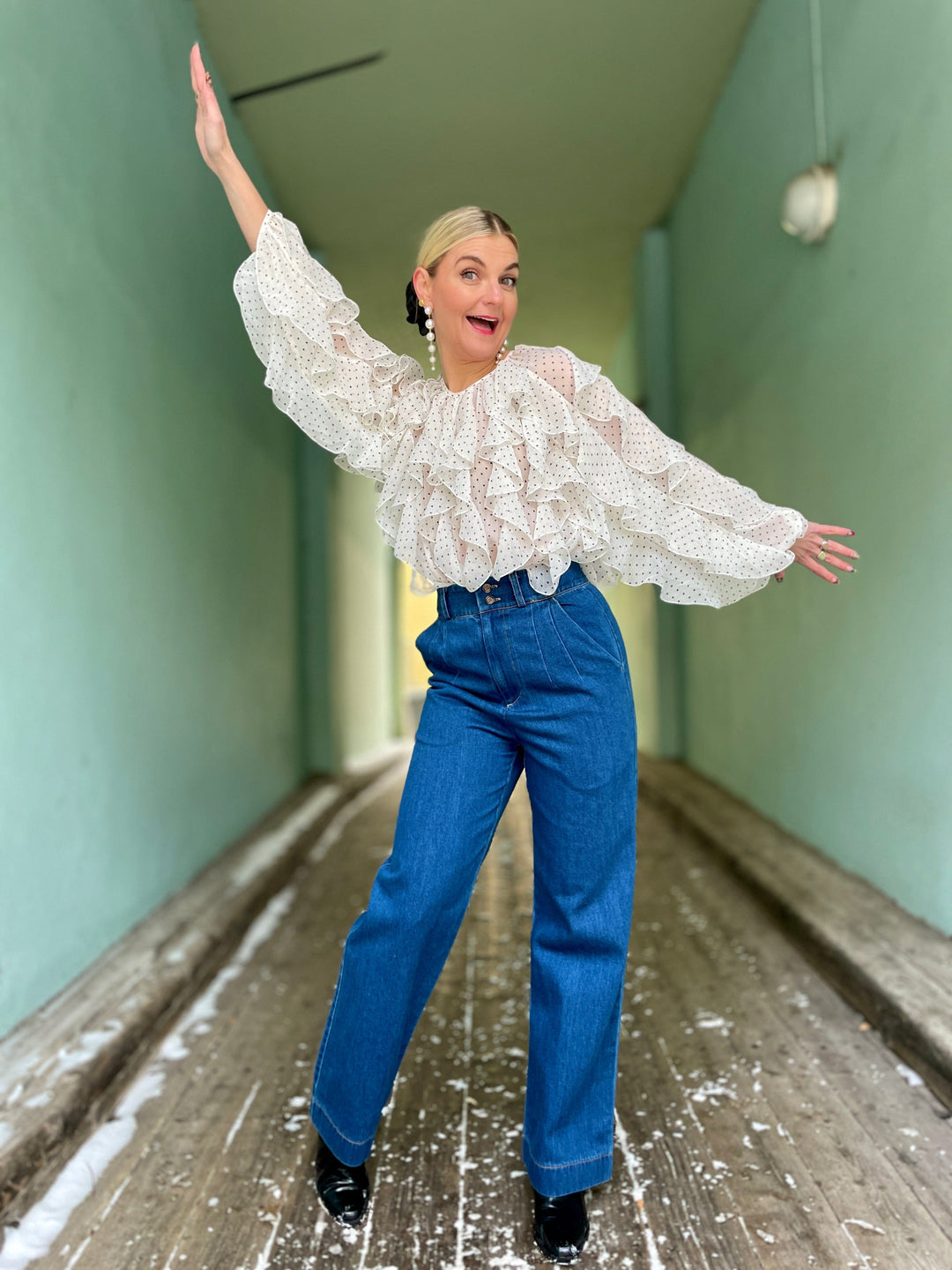 Cras Topper Rya bluse - ivory