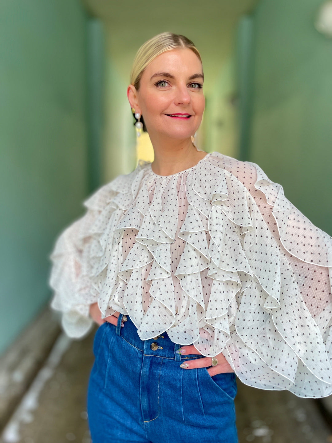 Cras Topper Rya bluse - ivory