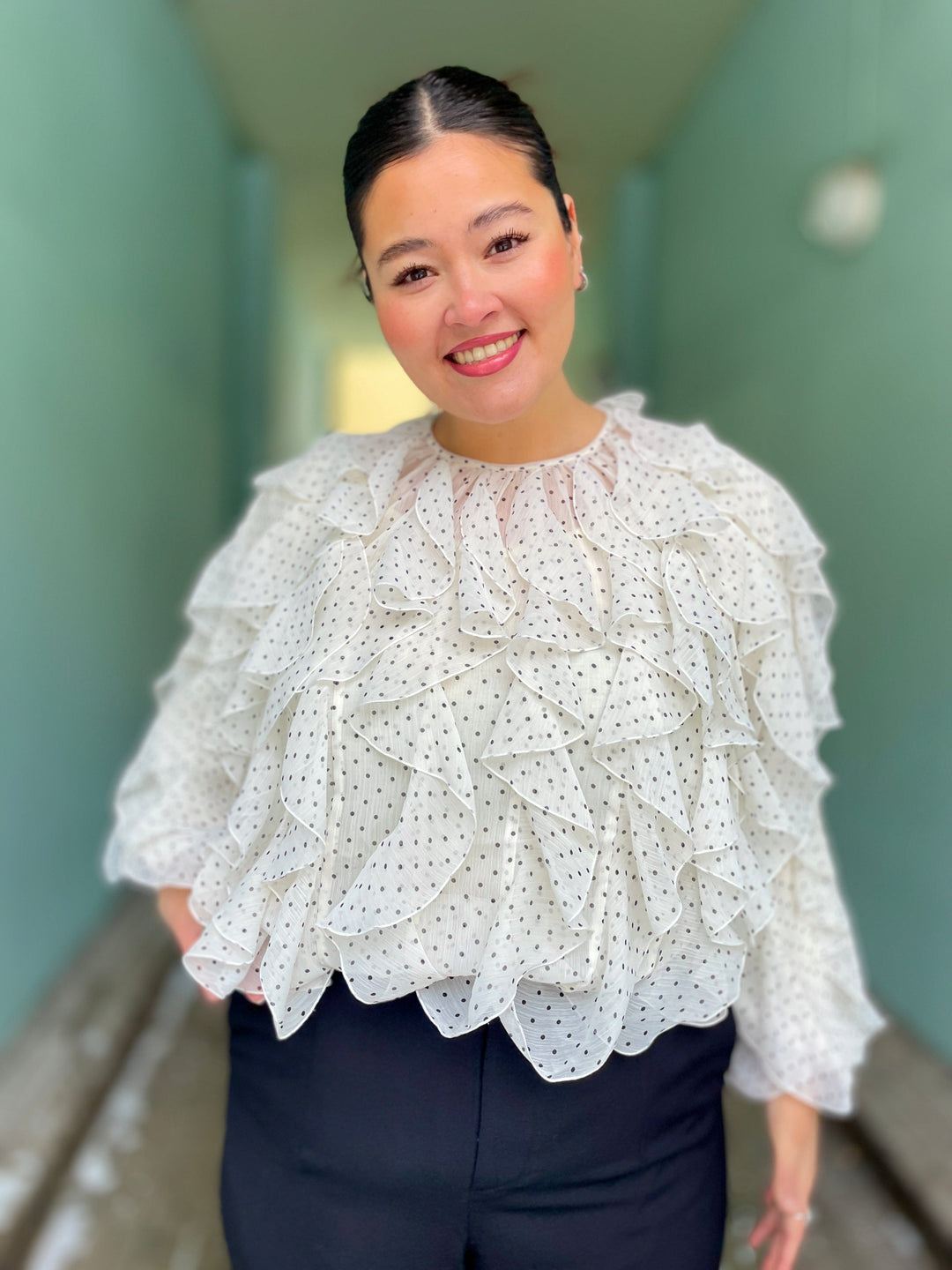 Cras Topper Rya bluse - ivory