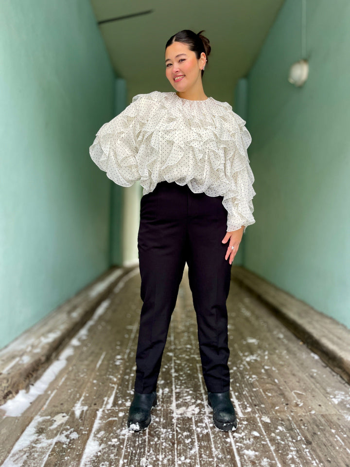 Cras Topper Rya bluse - ivory