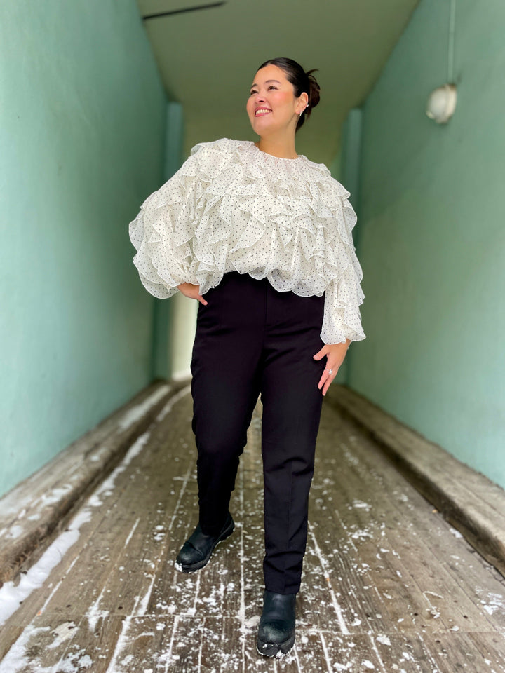 Cras Topper Rya bluse - ivory