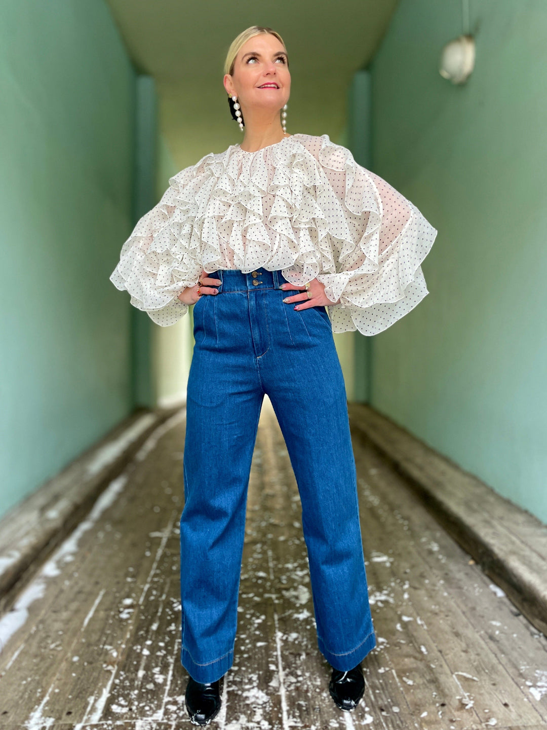 Cras Topper Rya bluse - ivory