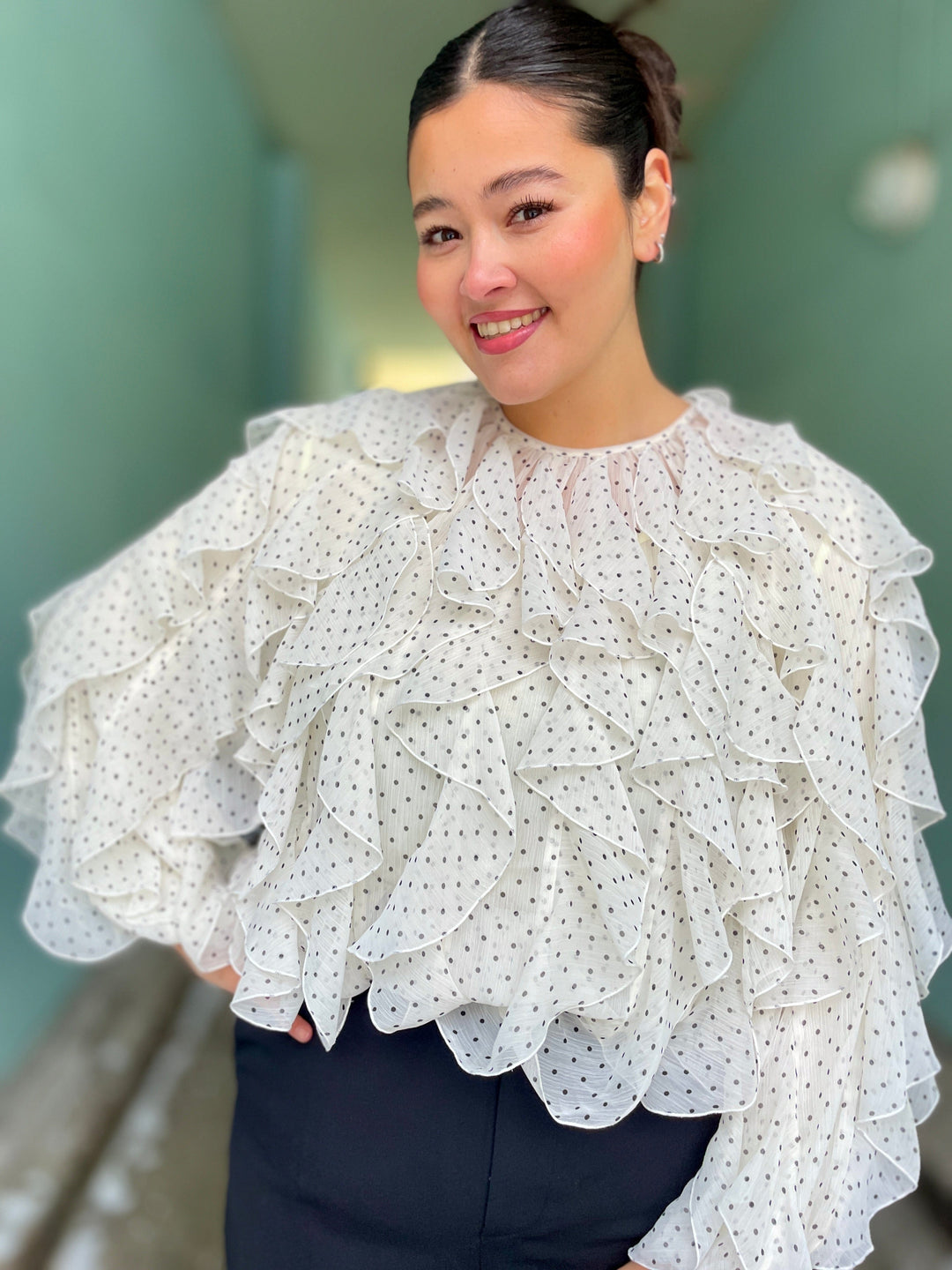 Cras Topper Rya bluse - ivory