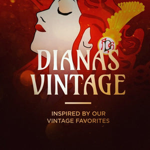 Dianas Vintage bukser Frida Pants - bukse med høyt liv - orange