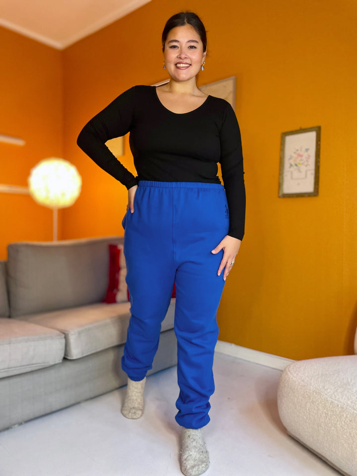 Dianas Vintage bukser Sassy sweatpants - blue