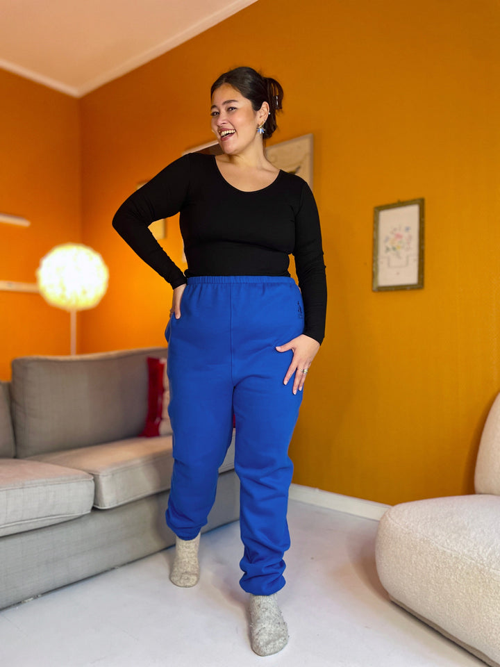 Dianas Vintage bukser Sassy sweatpants - blue