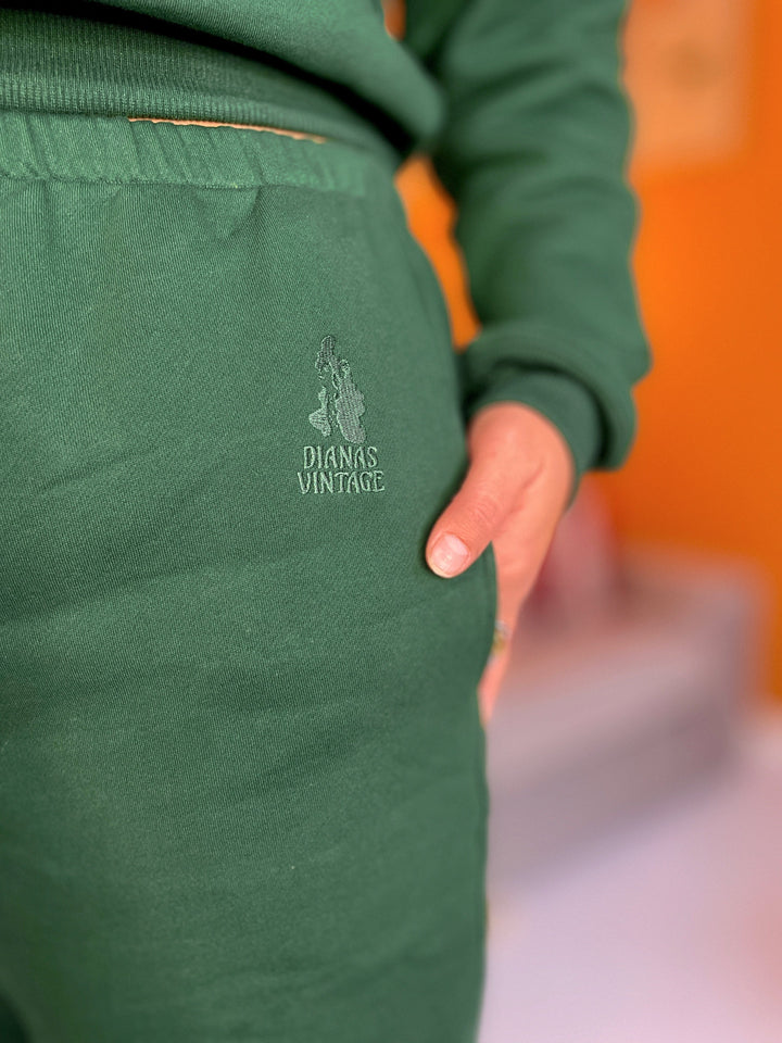 Dianas Vintage bukser Sassy sweatpants - dark green