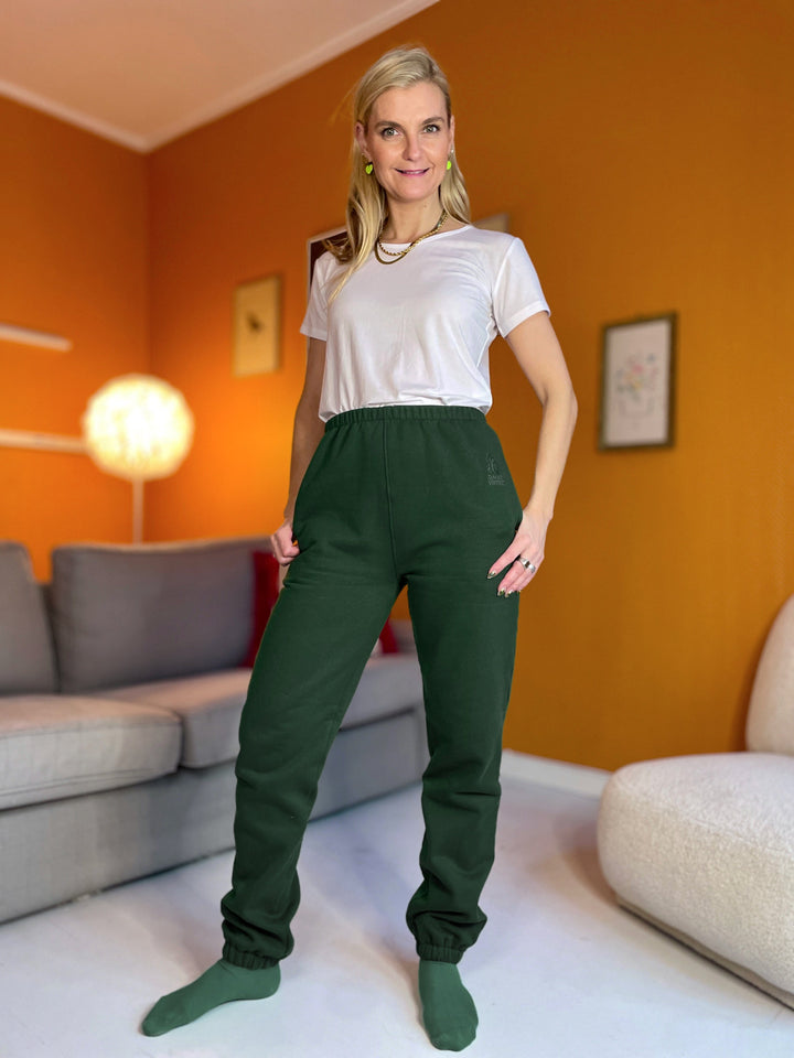 Dianas Vintage bukser Sassy sweatpants - dark green