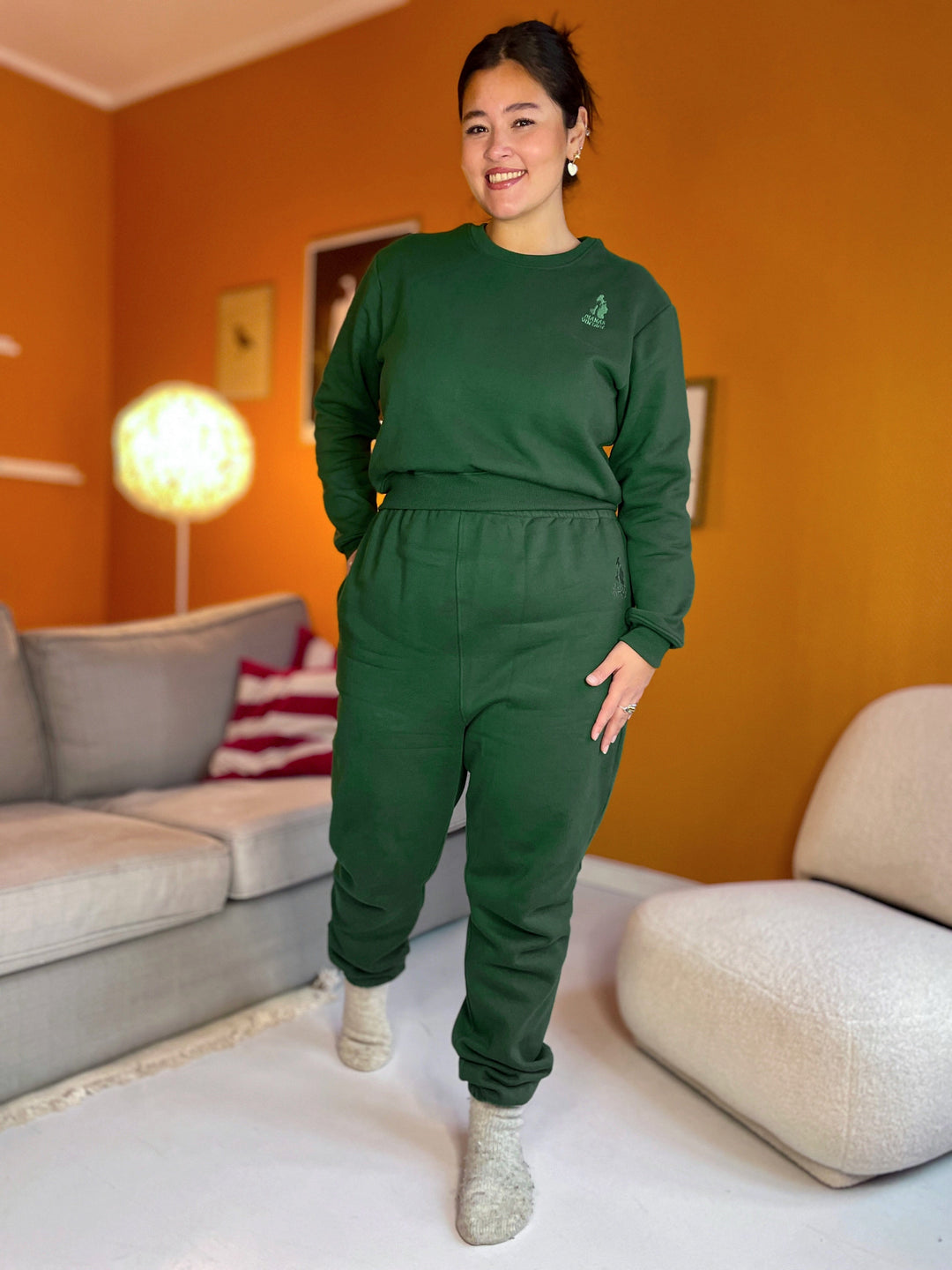 Dianas Vintage bukser Sassy sweatpants - dark green