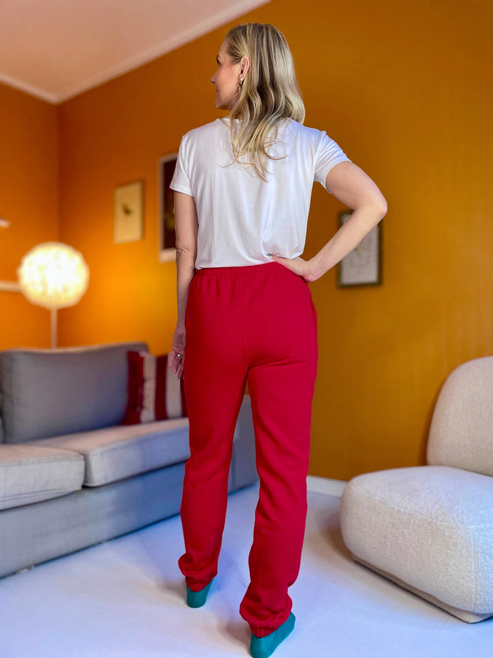 Dianas Vintage bukser Sassy sweatpants - red