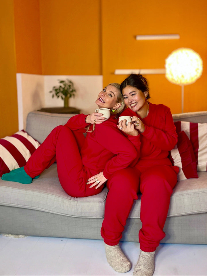 Dianas Vintage gensere Sassy sweatshirt - red