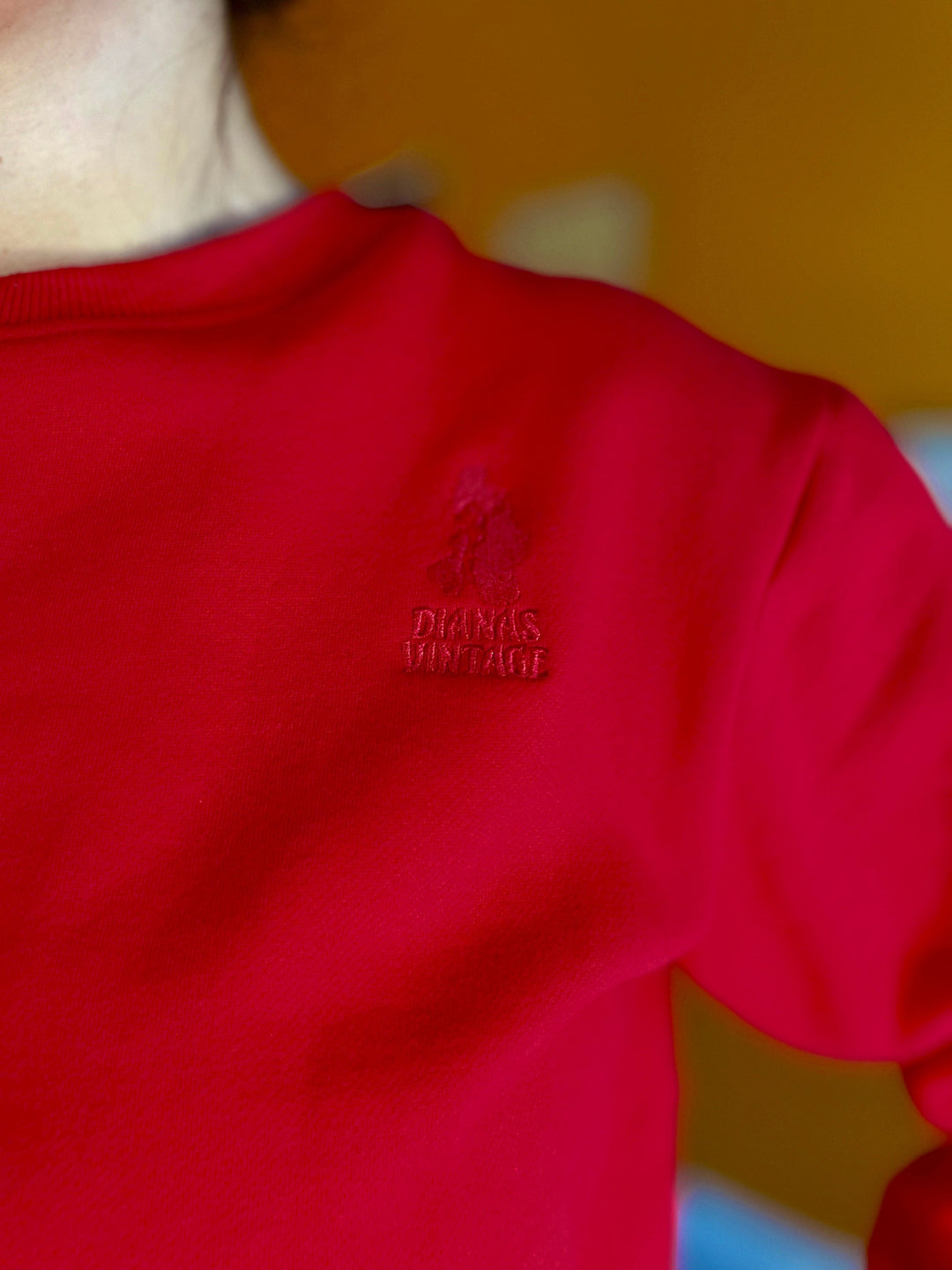 Dianas Vintage gensere Sassy sweatshirt - red