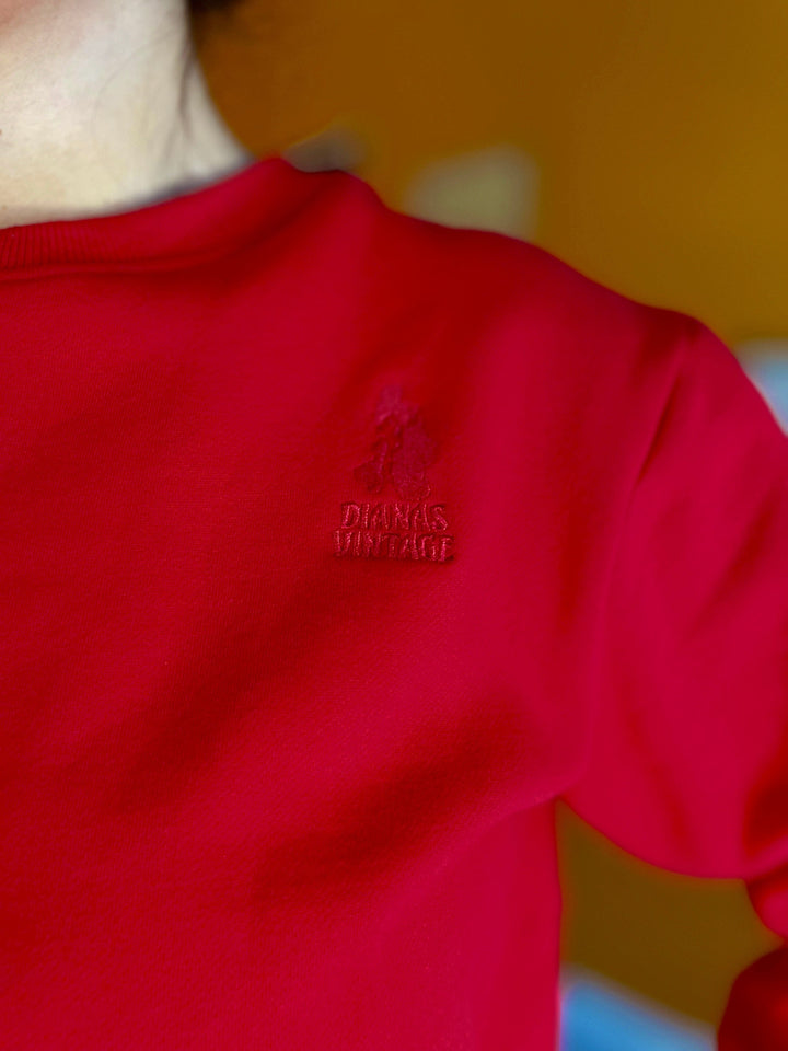 Dianas Vintage gensere Sassy sweatshirt - red