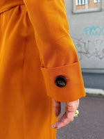 Last inn bildet i Galleri-visningsprogrammet, Dianas Vintage kåper Franz Coat - brent oransje
