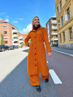 Last inn bildet i Galleri-visningsprogrammet, Dianas Vintage kåper Franz Coat - brent oransje
