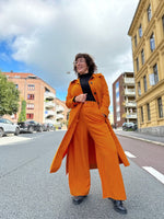 Last inn bildet i Galleri-visningsprogrammet, Dianas Vintage kåper Franz Coat - brent oransje
