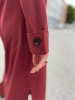 Last inn bildet i Galleri-visningsprogrammet, Dianas Vintage kåper Franz Coat - burgunder
