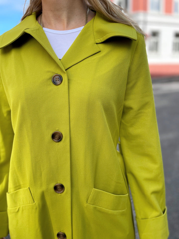 Dianas Vintage kåper Franz Coat - lime