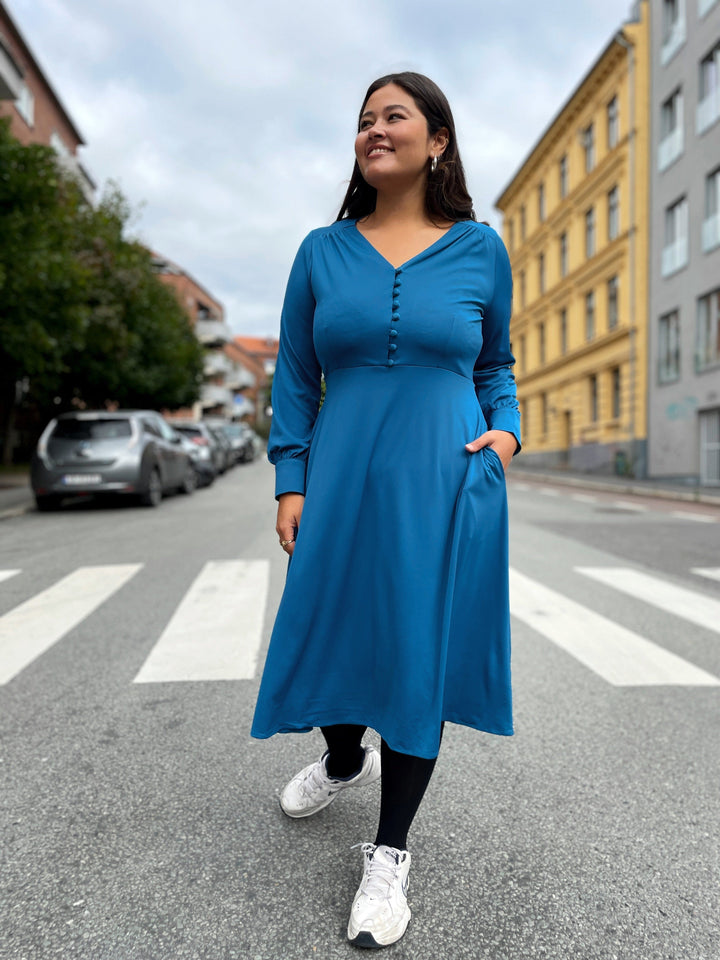 Dianas Vintage kjoler Ellen Dress - beautiful blue