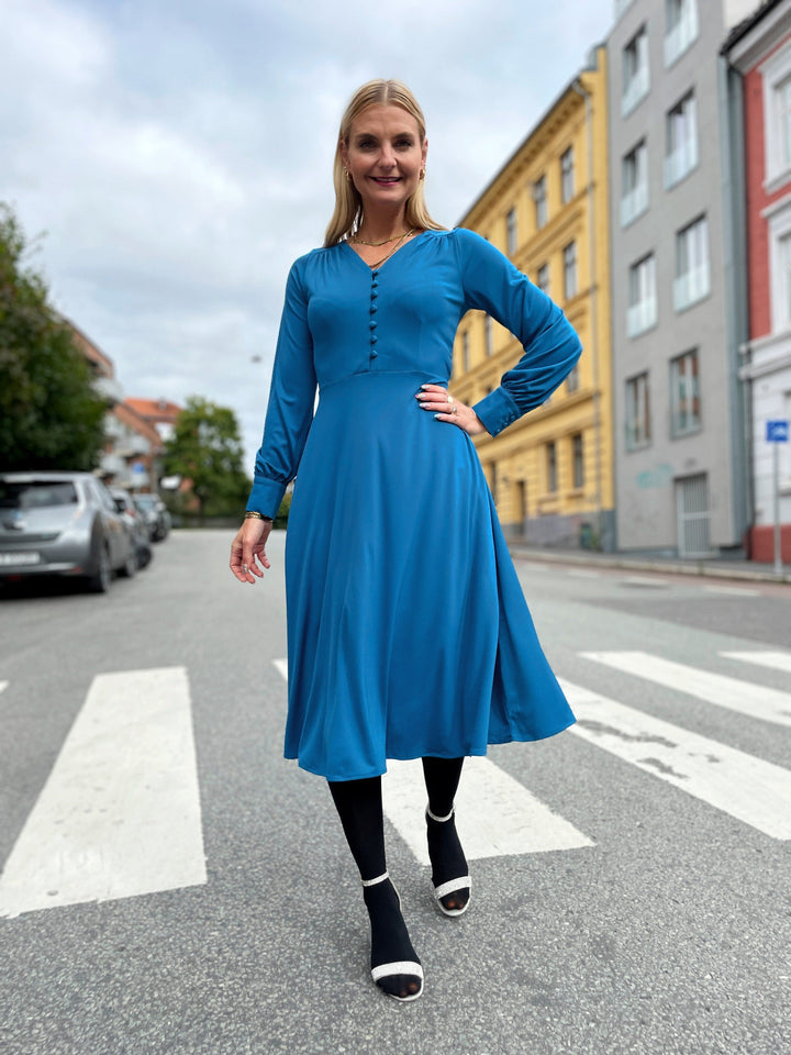 Dianas Vintage kjoler Ellen Dress - beautiful blue