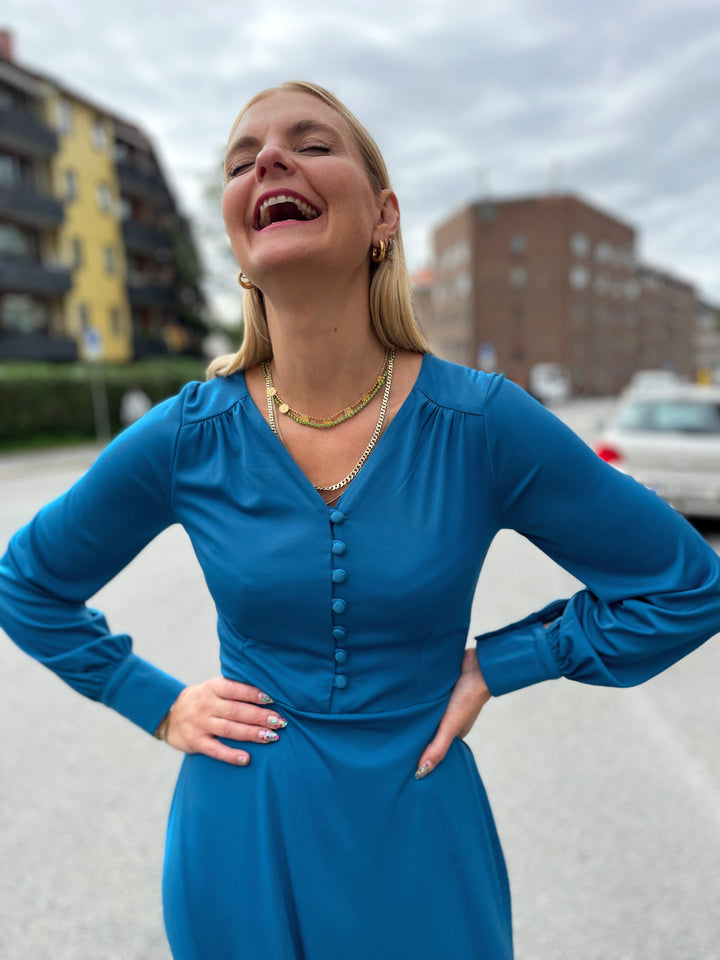 Dianas Vintage kjoler Ellen Dress - beautiful blue