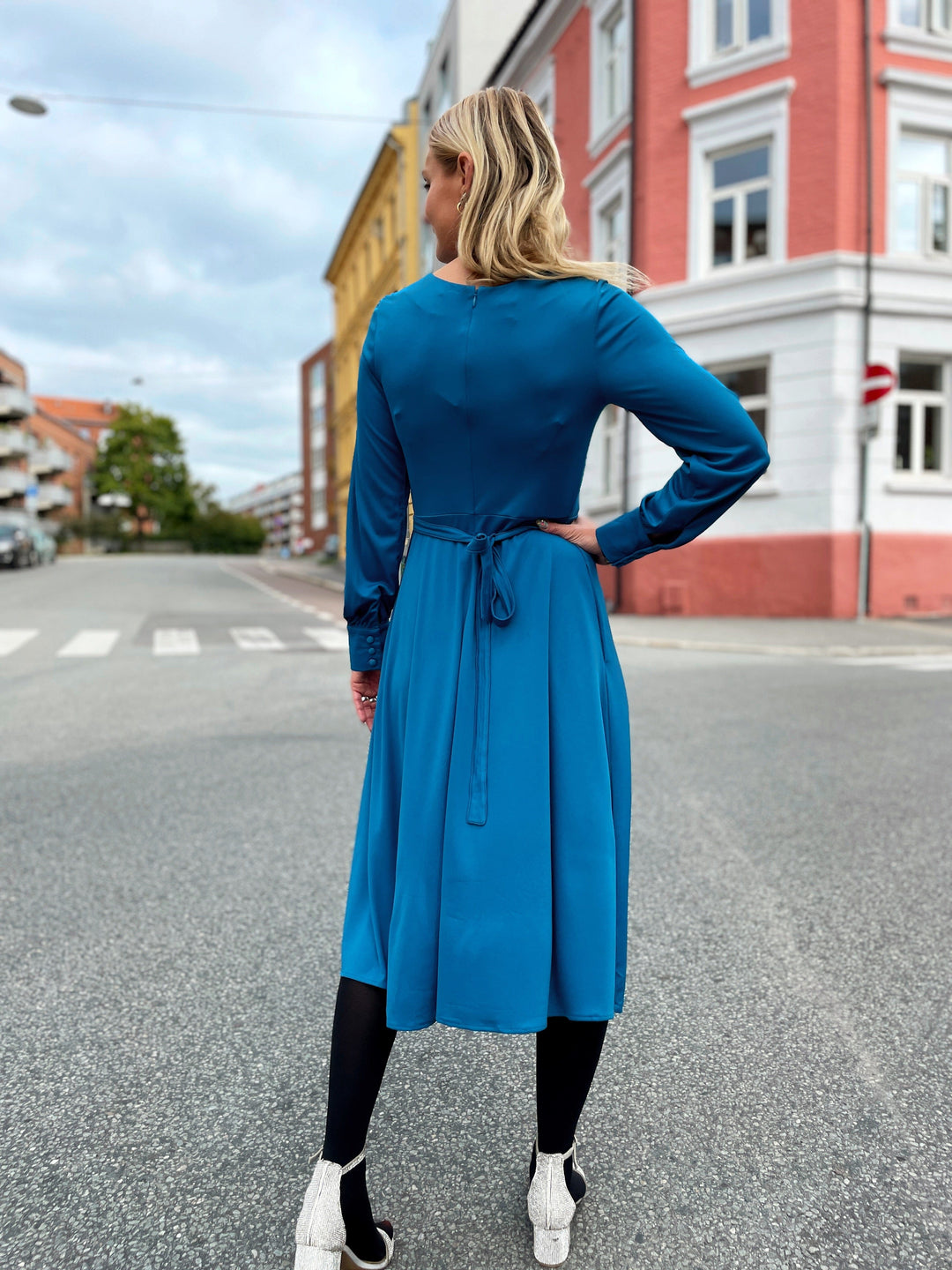 Dianas Vintage kjoler Ellen Dress - beautiful blue