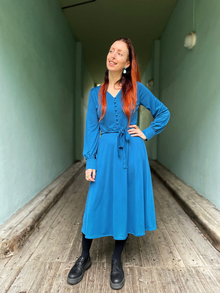 Dianas Vintage kjoler Ellen Dress - beautiful blue