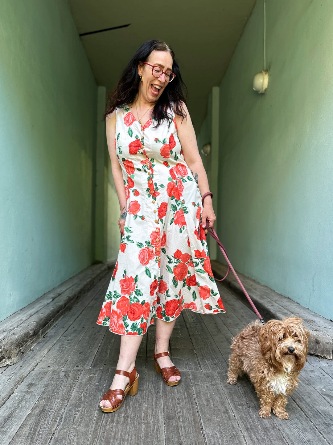 Dianas Vintage kjoler Lily dress - romance