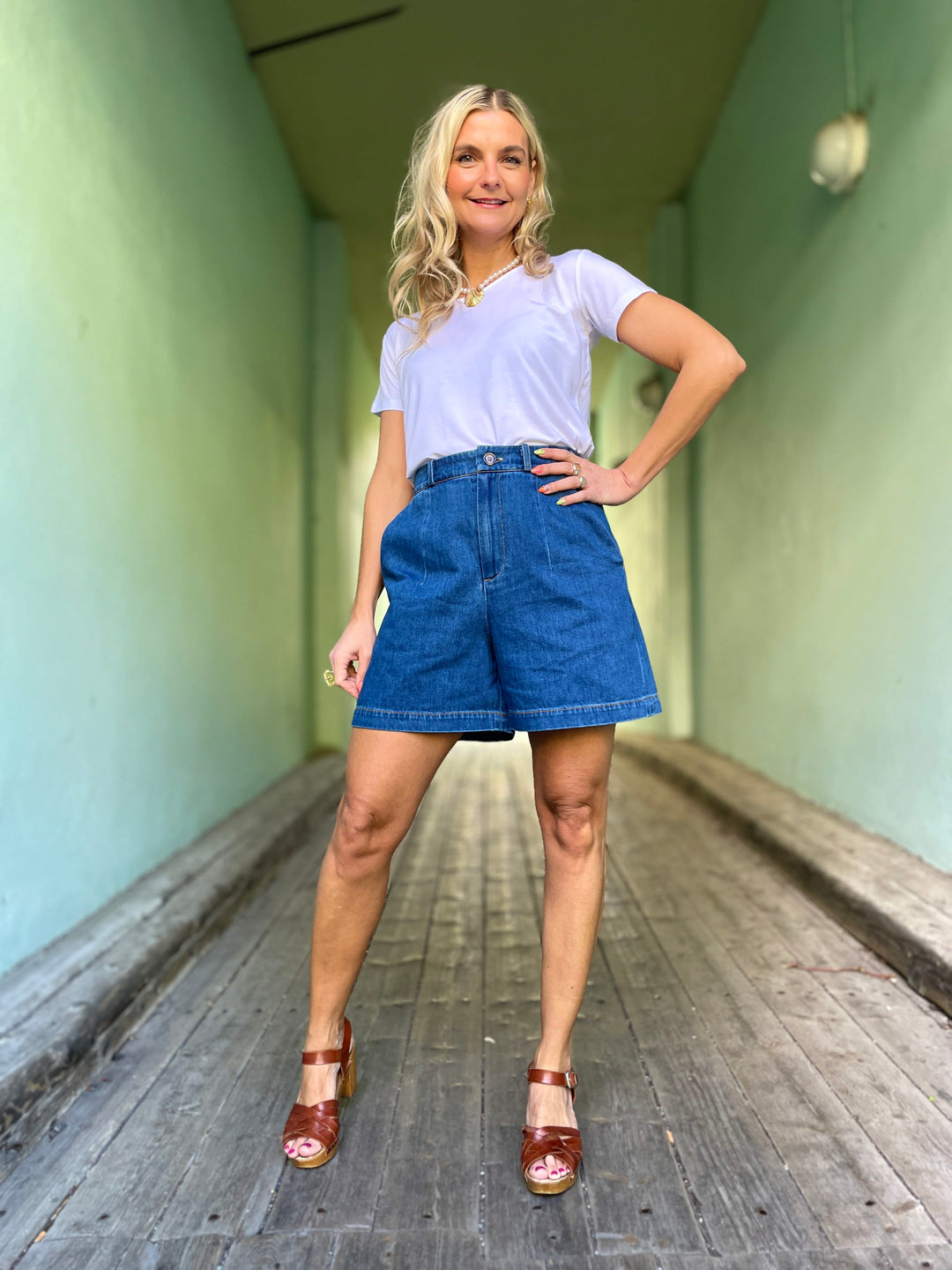Dianas Vintage shorts Frida shorts - denim
