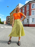 Last inn bildet i Galleri-visningsprogrammet, Dianas Vintage skjørt Betty Button skirt - hearts
