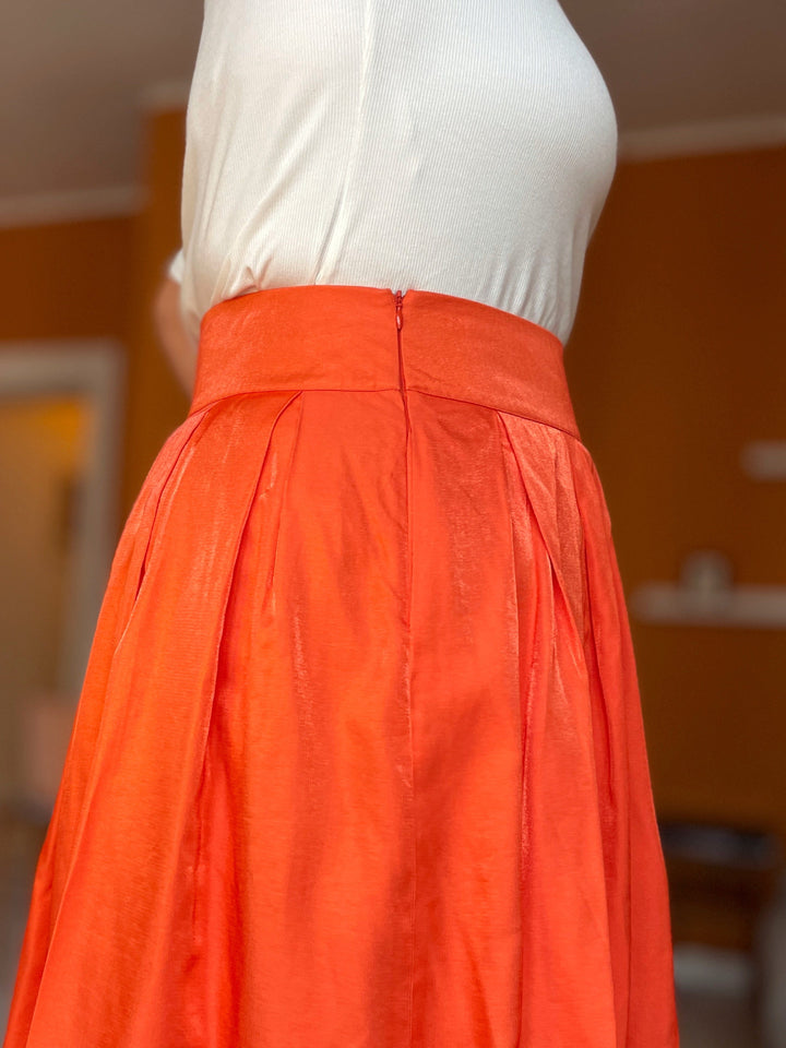 Dianas Vintage skjørt Party skirt - orange