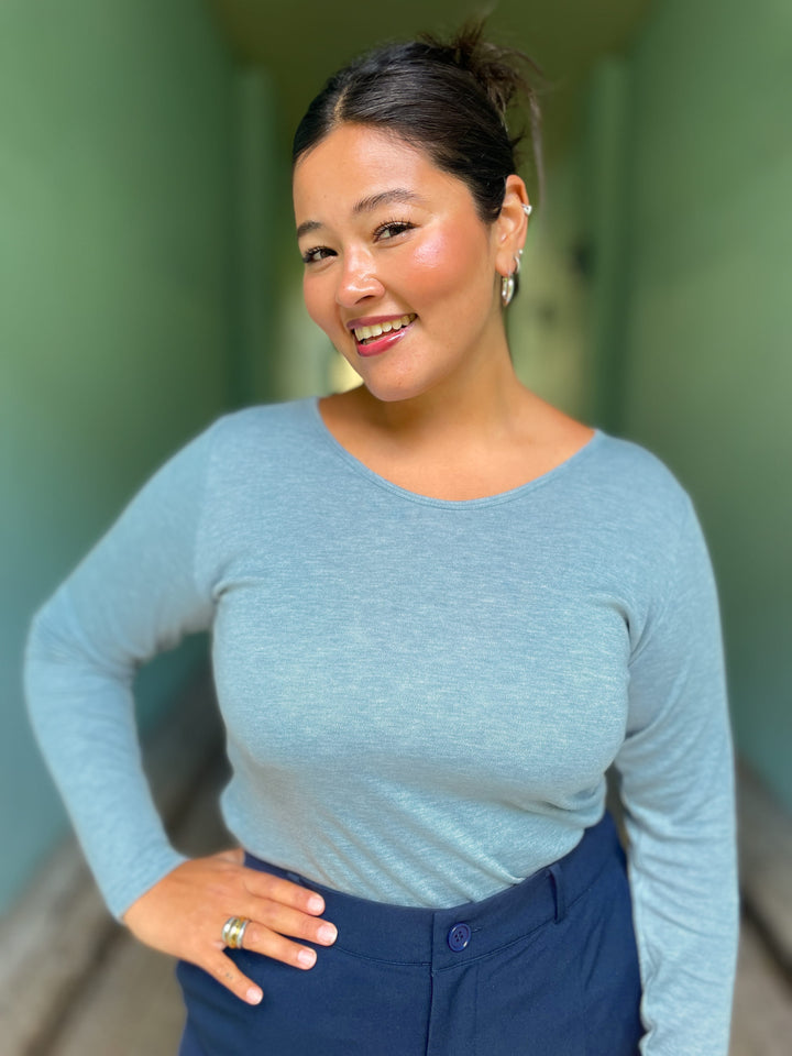 Dianas Vintage Topper Stay Warm top - blå