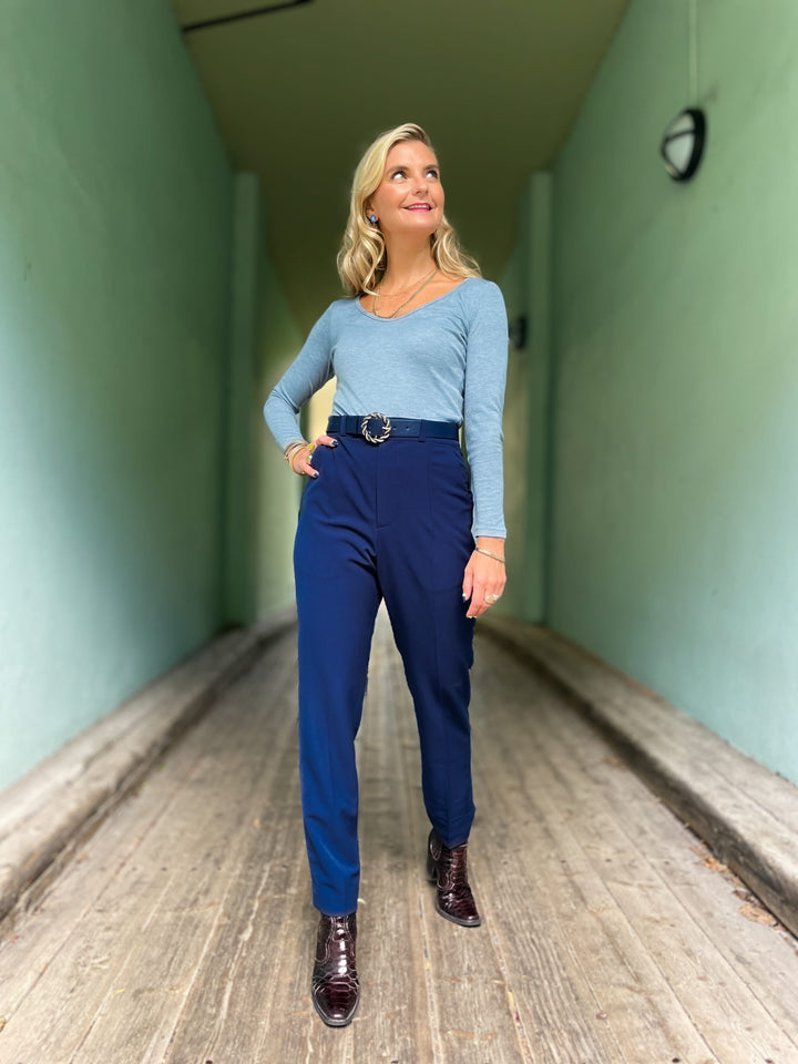 Dianas Vintage Topper Stay Warm top - blå