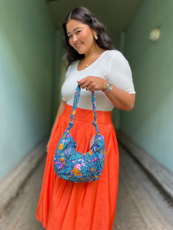 Dianas Vintage vesker Veske av restestoff - florence floral