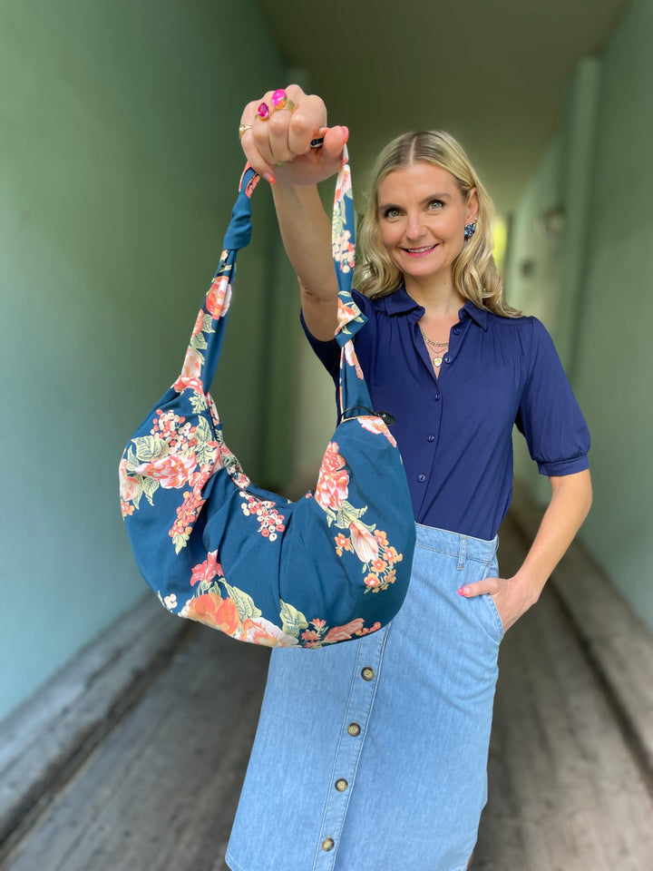 Dianas Vintage vesker Veske av restestoff - Ziggy floral