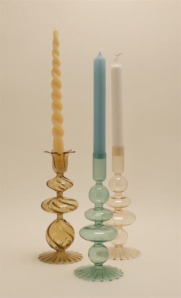 Eja Lysestake Lysestake glass - isgrønn