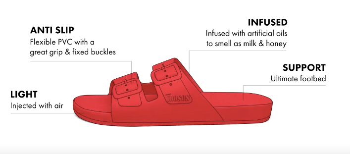 Freedom Moses Sandaler Sandaler - fuji rød